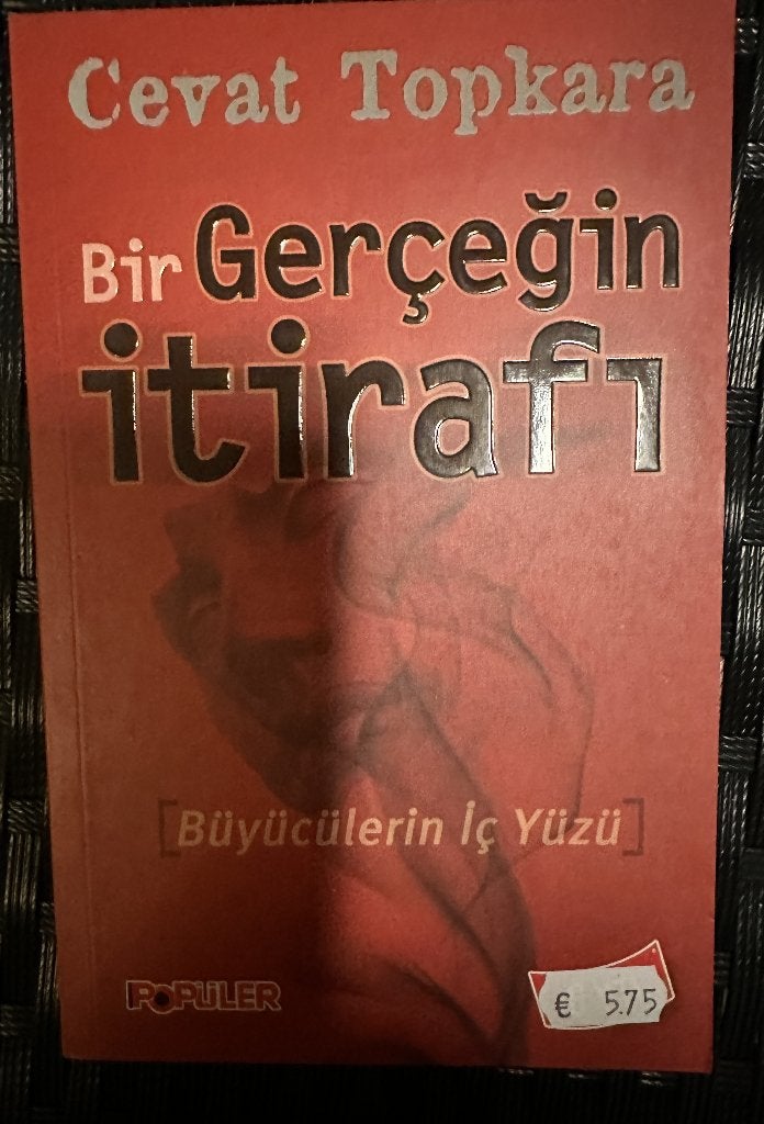 Bir Gerçeğin İtirafı/Büyücülerin İç Yüzü, Ophalen of Verzenden, Nieuw, Cevat Topkara