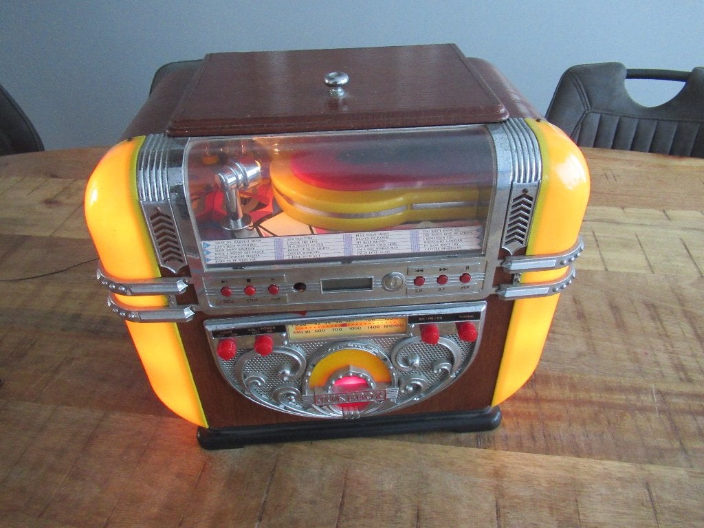 Baby Berlin Juke box Radio Cd speler tafelmodel No. 2754, Ophalen of Verzenden, Gebruikt, 1970 tot heden, Overige merken