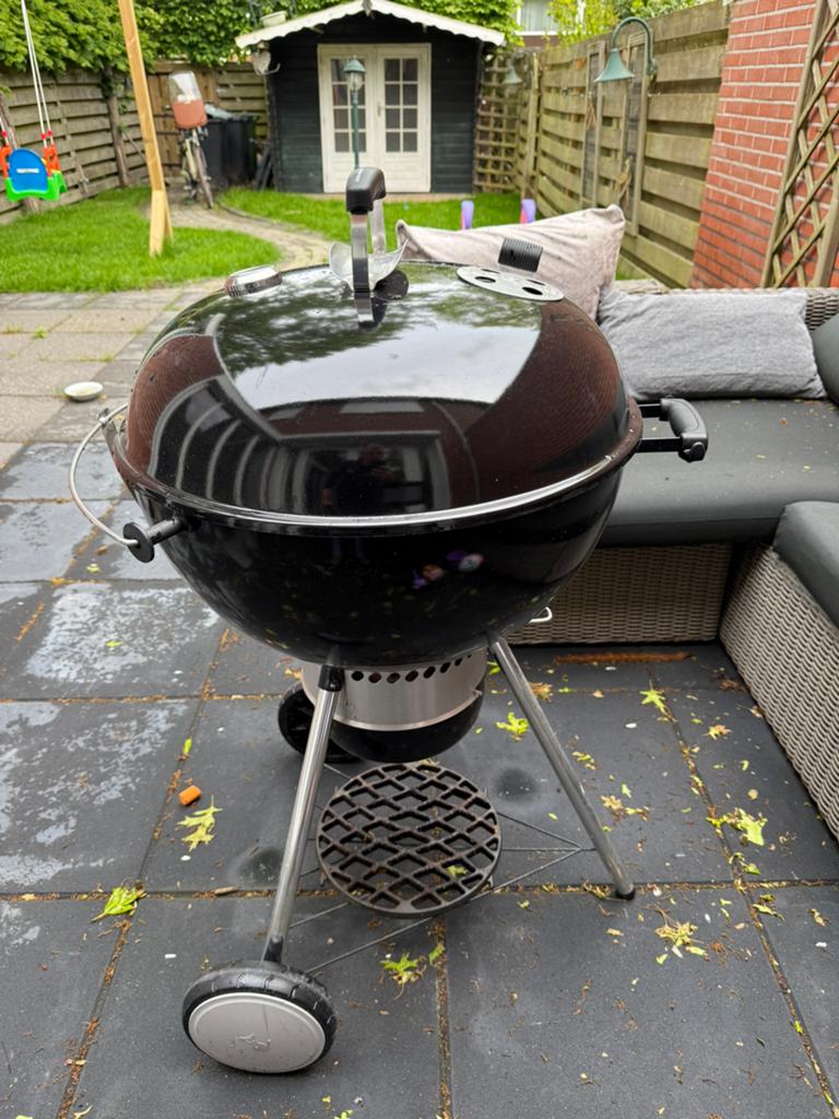 Weber Master Touch 57 GBS barbecue - Goede staat!, Ophalen, Zo goed als nieuw, Met accessoires