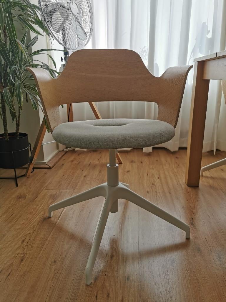 IKEA FJÄLLBERGET stolen, Ophalen, Zo goed als nieuw, Wit, Bureaustoel