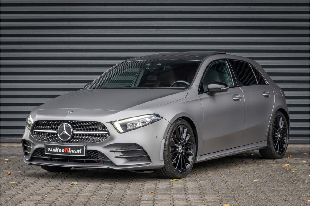 Mercedes-Benz A-Klasse 200 AMG-Line Pano-19''-Magno, Gebruikt, 4 cilinders, Origineel Nederlands, 165 pk
