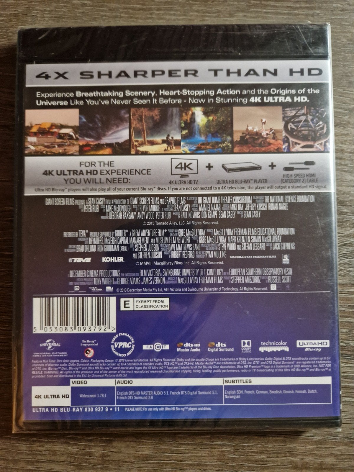 Extreme Adventure Collection 4K Ultra HD blu-ray *NIEUW*, Documentaire, Nederlands, Documentaire en Educatief, 4K Ultra HD Blu-ray