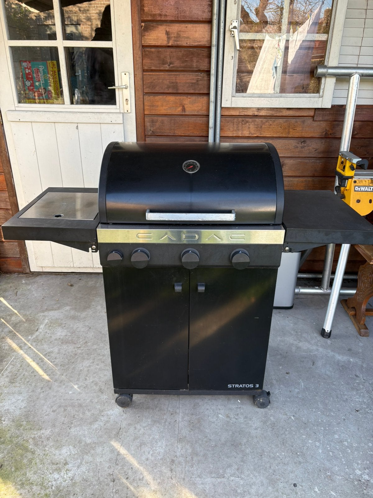 Barbecue Cadac Stratos 3 bbq, Tuin en Terras, Gasbarbecues, Gebruikt, Ophalen