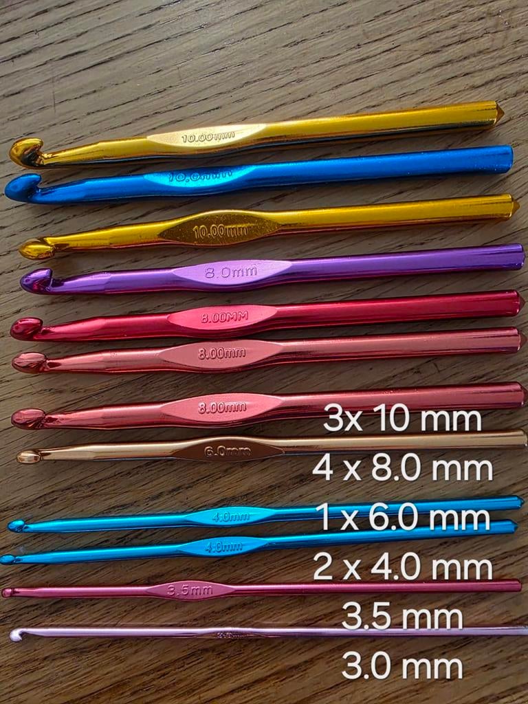 Diverse haaknaalden, Ophalen of Verzenden, Haken