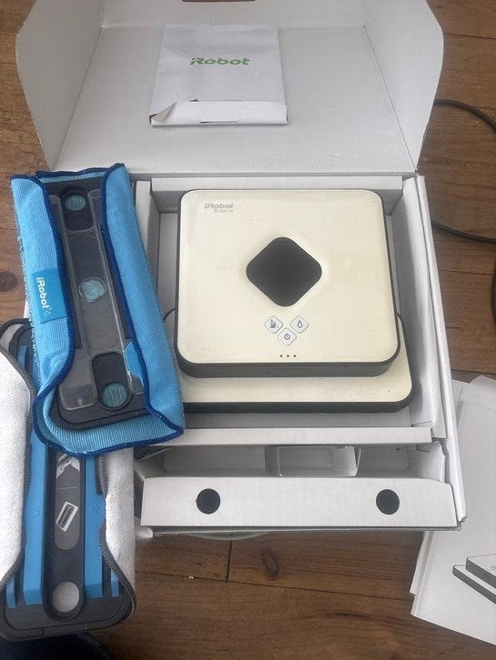 iRobot Braava 390t Dweilrobot, Ophalen of Verzenden, Gebruikt, Robotstofzuiger