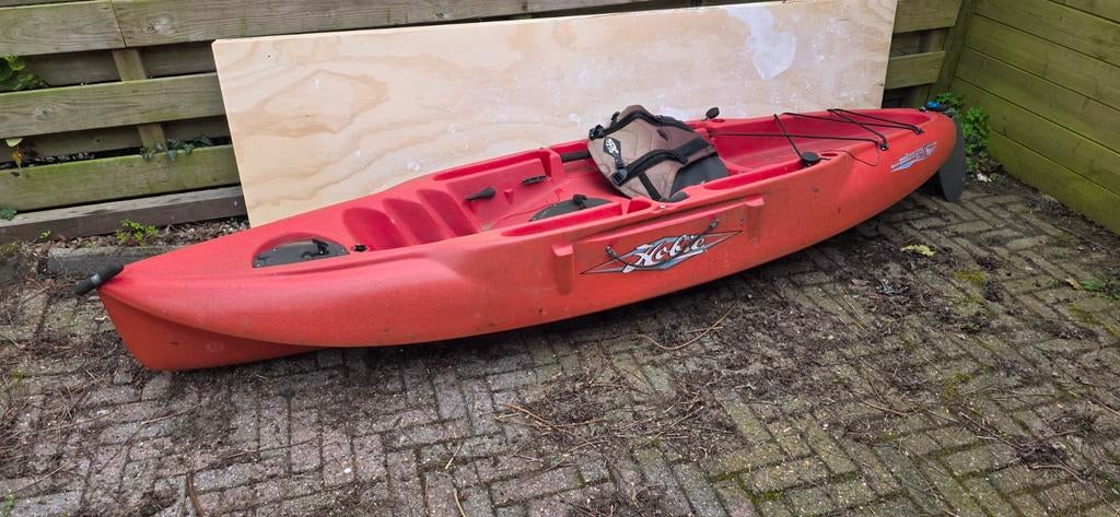 Hobie trapkajak - Goede romp en trappers , stoel gebruikt, Watersport en Boten, Ophalen, Gebruikt, 1-persoons