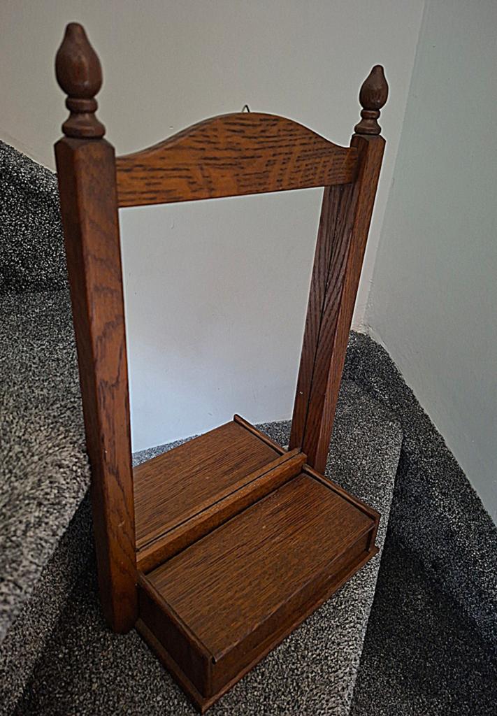 Vintage Eiken Wandrekje van Meubelfabriek Oisterwijk, Ophalen of Verzenden