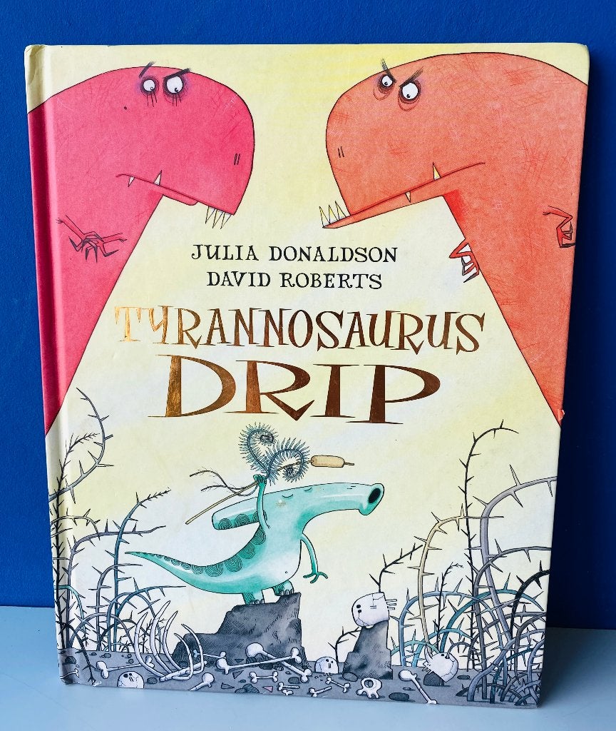 Tyrannosaurus Drip (Engelstalig)/Julia Donaldson (Gruffalo), Ophalen of Verzenden, Zo goed als nieuw, Fictie algemeen