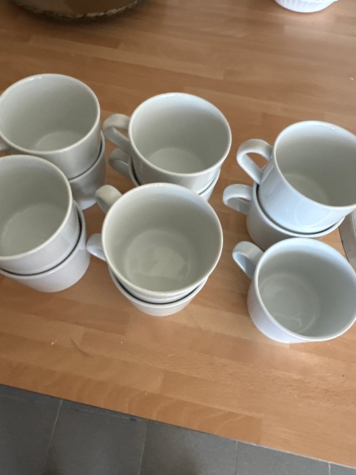 11x IKEA 365+ Mokken/Kopjes - Wit - Zo goed als nieuw, IKEA, Ophalen of Verzenden, Zo goed als nieuw, Kop(pen) en/of Schotel(s)