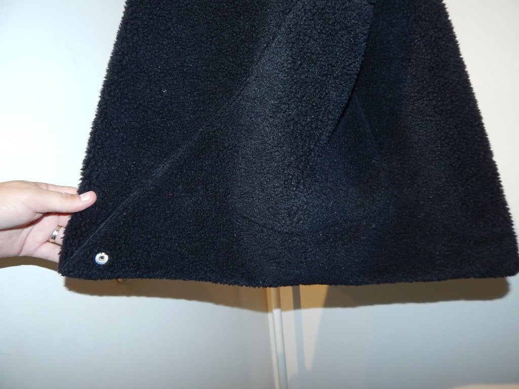 MM6 Maison Martin Margiela super aparte tas wollige look, Ophalen of Verzenden, Zo goed als nieuw, Zwart, Handtas