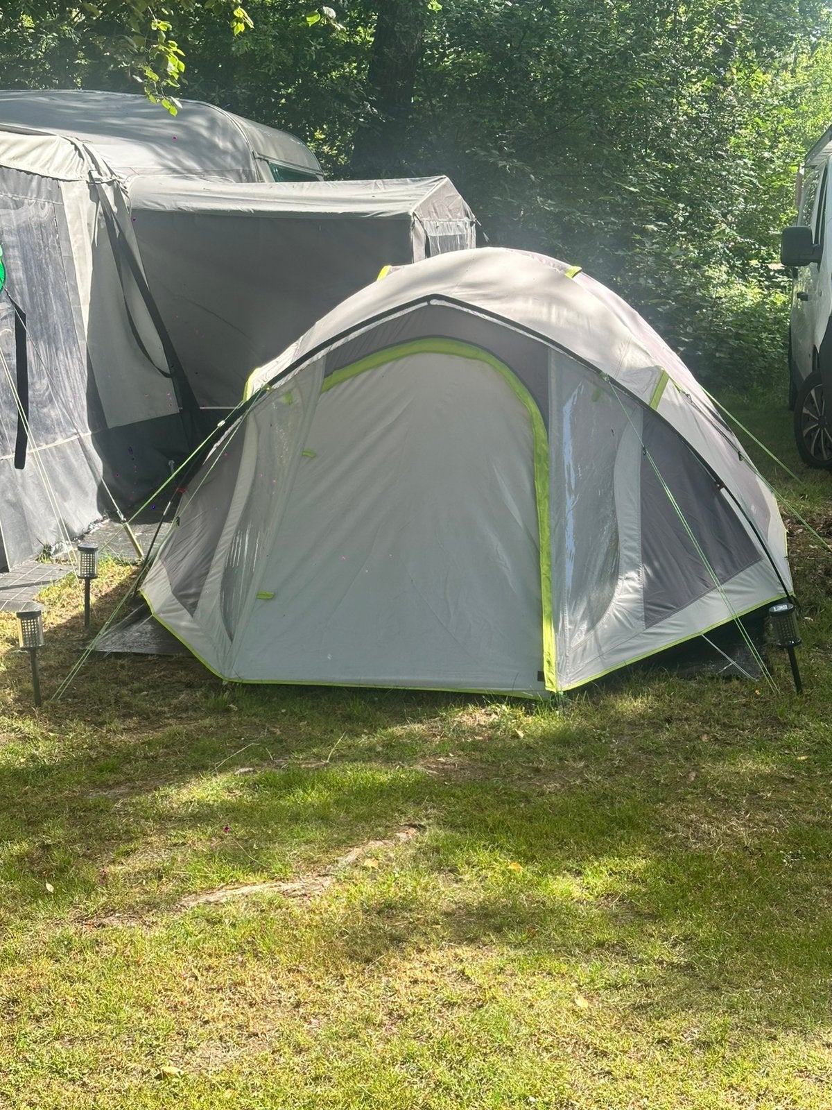 Bijzet tent, Caravans en Kamperen, Tenten, Ophalen of Verzenden, Zo goed als nieuw