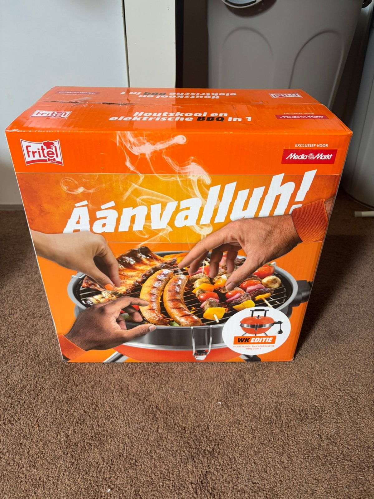 Bbq 2in1 , oranje, WK, Ophalen of Verzenden, Nieuw