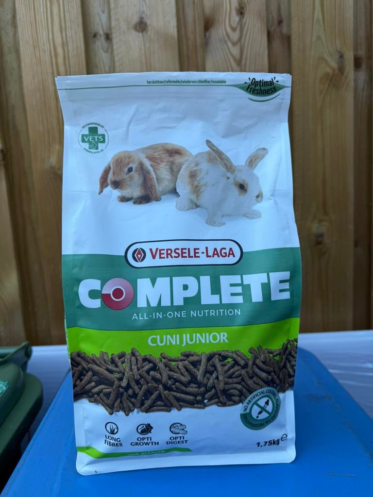 Konijnenvoer versele laga complete junior, Dieren en Toebehoren, Ophalen of Verzenden, Knaagdier of Konijn