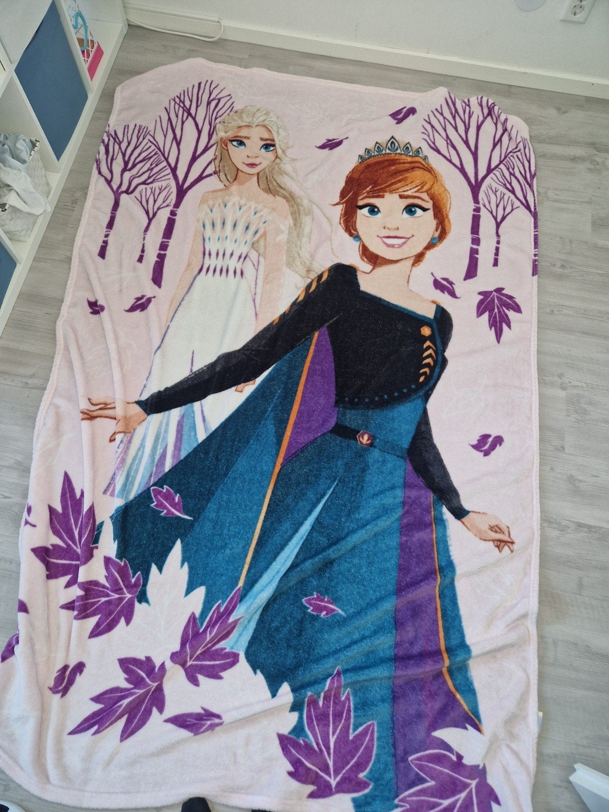 Super zachte Elsa en Anna deken 90x200, Eenpersoons, Meerkleurig, Ophalen of Verzenden, Polyester