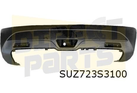 Suzuki SX4 S-Cross (9/13-1/22) achterbumper onderdeel (Zwart, -, -, Nieuw, Ophalen of Verzenden