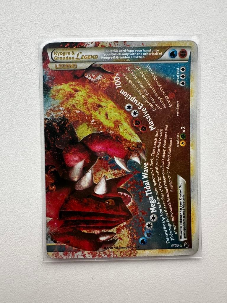 Kyogre & Groudon Legend 088/090, Ophalen of Verzenden, Zo goed als nieuw