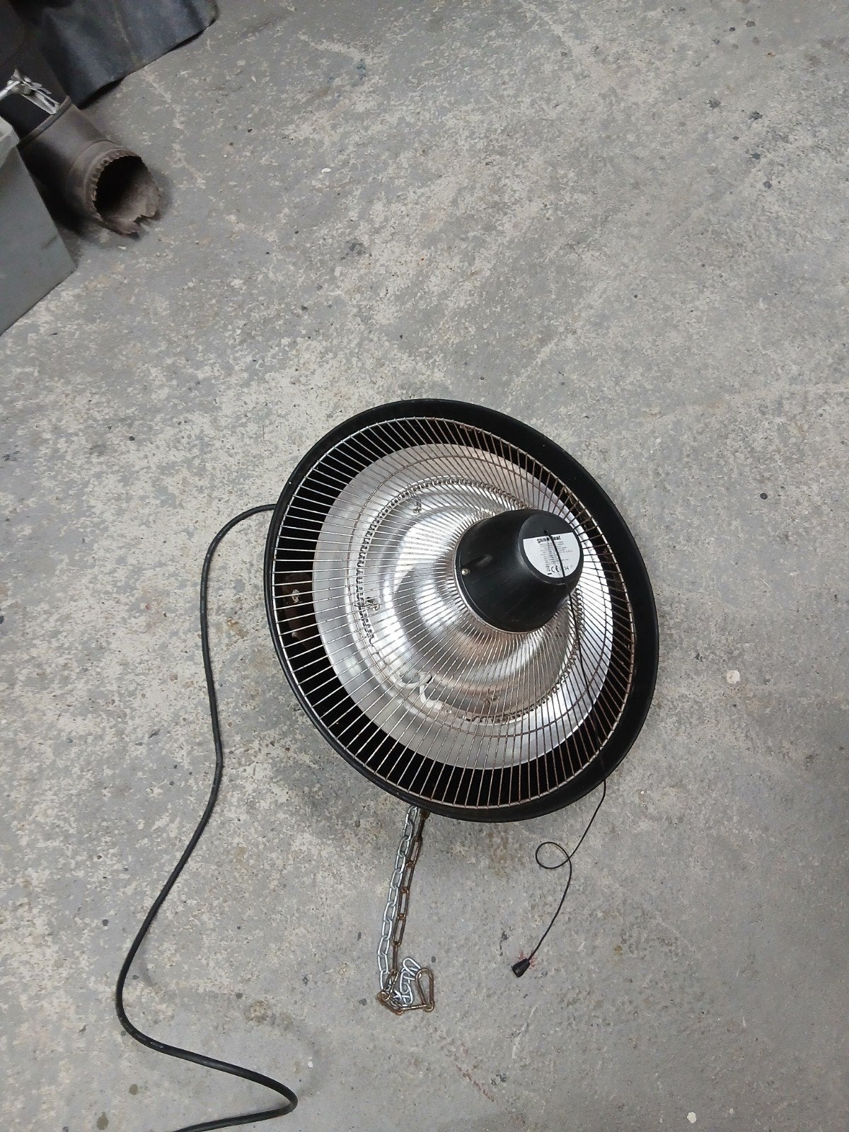 Sun Heat Hangende Heater - 2 standen (750W/1500W), Ophalen, Gebruikt, Overige soorten, Elektrisch
