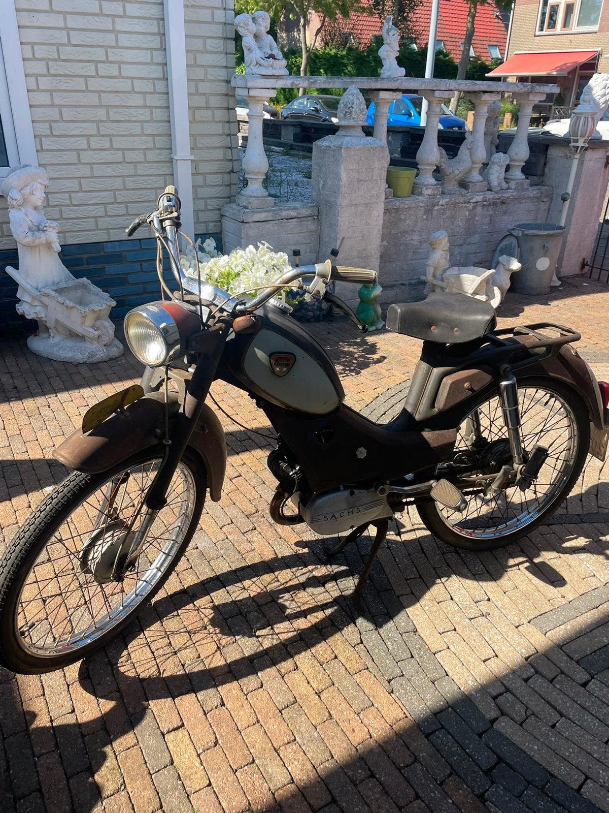 Magneet bromfiets uit 1963 - Klassieke Sachs motor, Ophalen, Overige merken