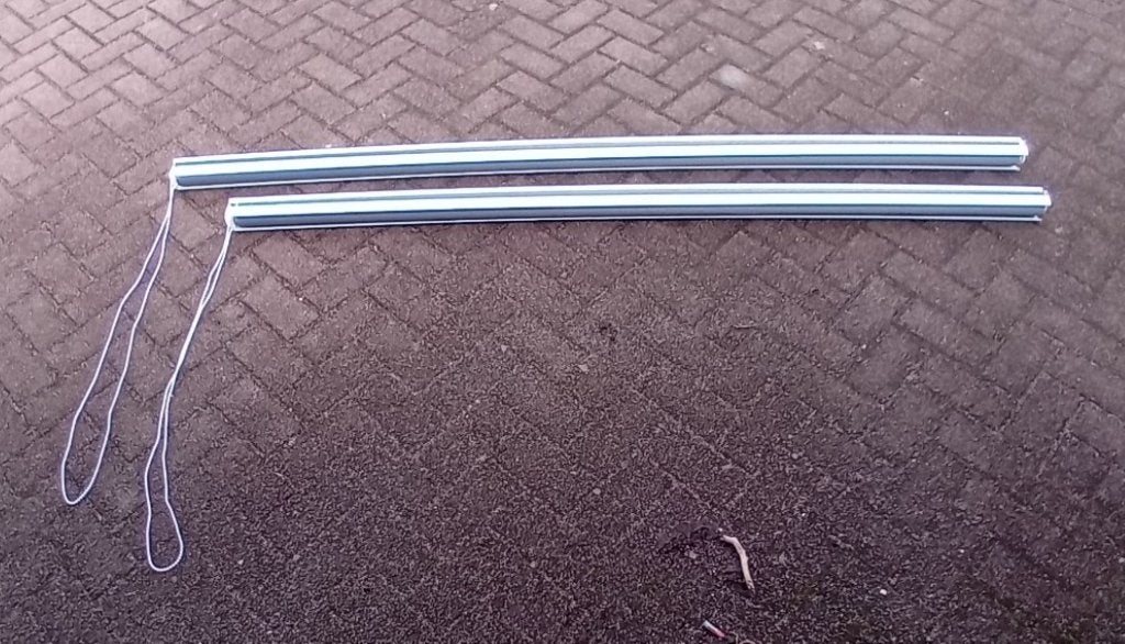 Duo rolgordijn, Huis en Inrichting, Stoffering | Gordijnen en Lamellen, Ophalen, 200 cm, Verduisterend, Duo rolgordijn