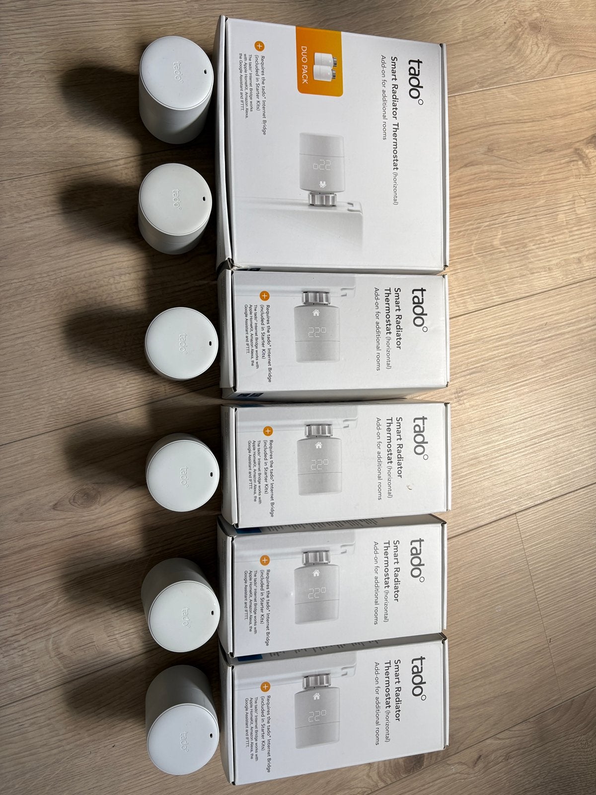 Tado V3/V3+ radiatorknop met adapterstukken, Doe-het-zelf en Verbouw, Verwarming en Radiatoren, Ophalen, Minder dan 30 cm, Radiator
