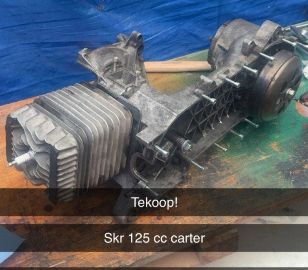 Carter Skr 125cc, Fietsen en Brommers, Brommeronderdelen | Scooters, Ophalen, Gebruikt, Blok, Overige merken