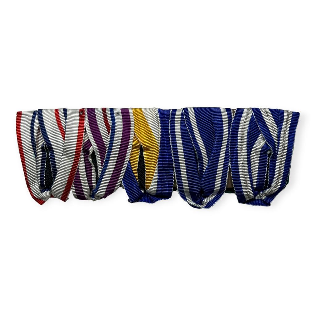 Medaille spange Landmacht 5 linten, Verzamelen, Militaria | Algemeen, Ophalen of Verzenden, Landmacht, Nederland, Lintje, Medaille of Wings