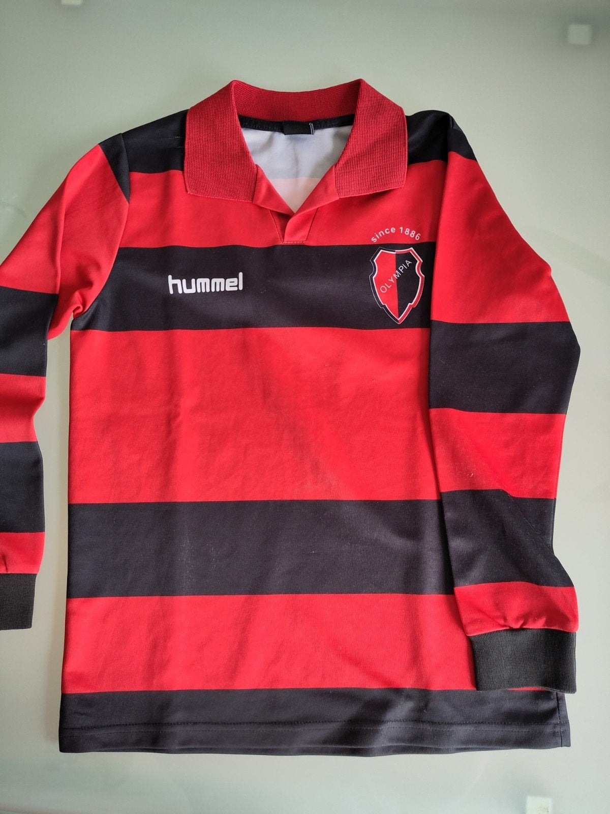 voetbalshirt Olympia Gouda maat 152, Maat XS of kleiner, Ophalen of Verzenden, Zo goed als nieuw, Shirt