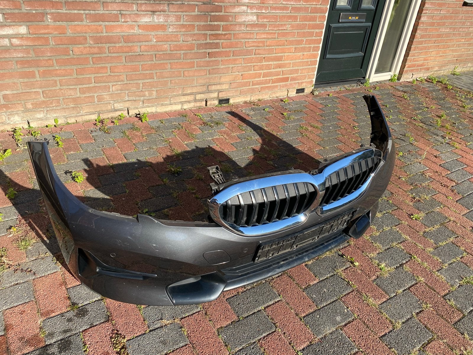 Bumper BMW G20 G21 3 series, Ophalen, Gebruikt, Voor, Bumper