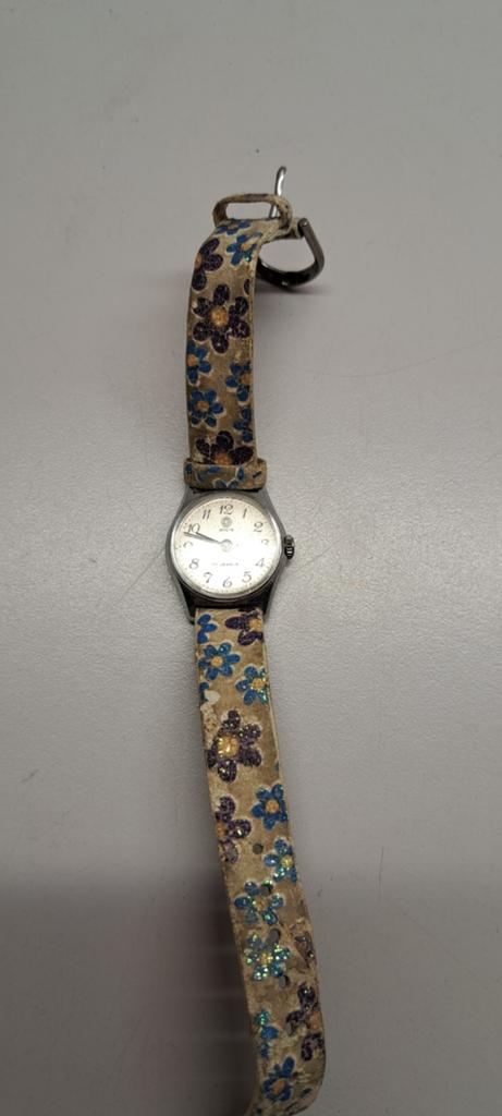 Ancre 17 Jewels Dames Horloge - Vintage met Gebruikt Bandje, Ophalen of Verzenden