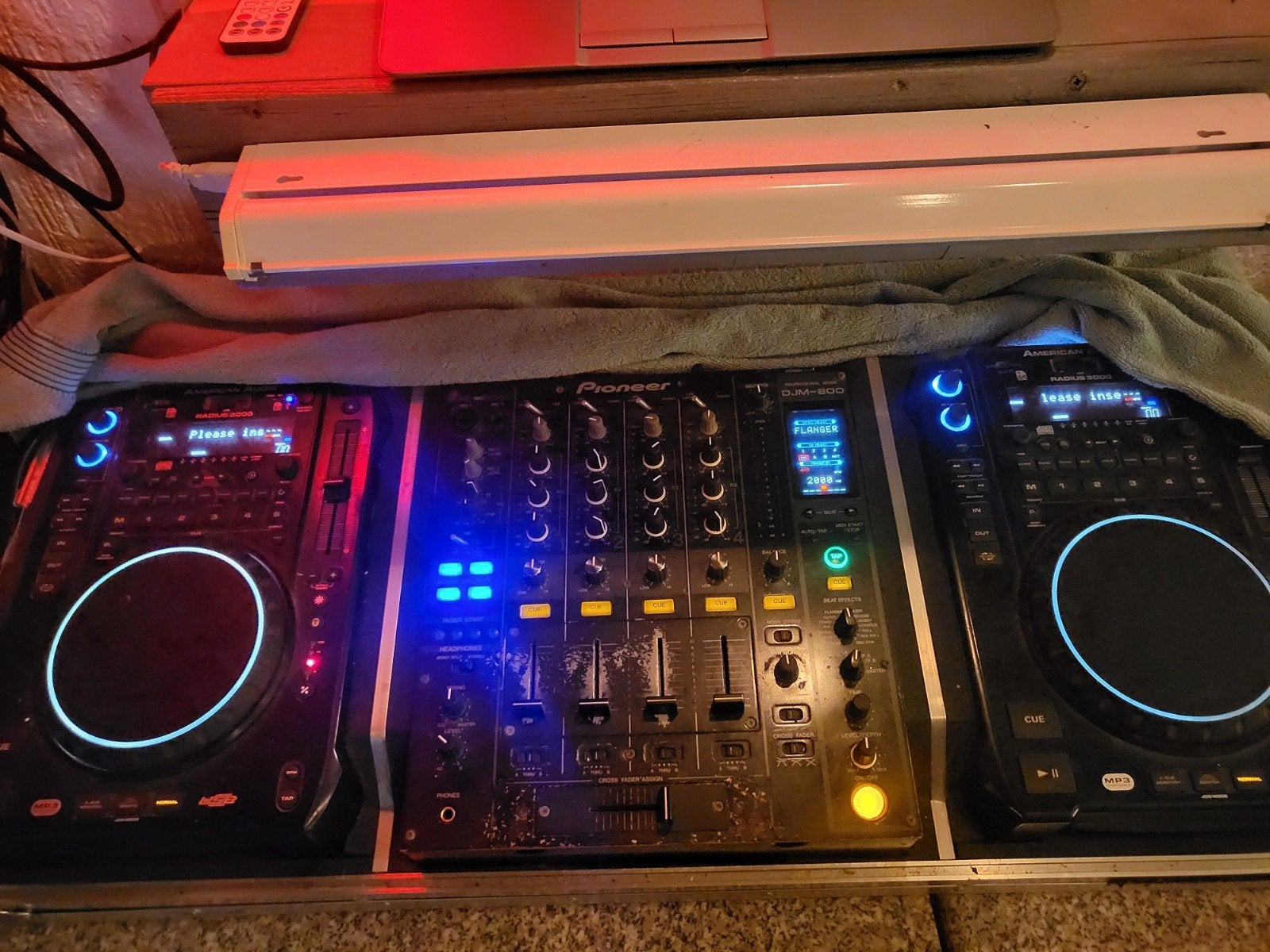 Pioneer DJM-800 mixer met American Audio, Ophalen, Gebruikt, Dj-set, Pioneer