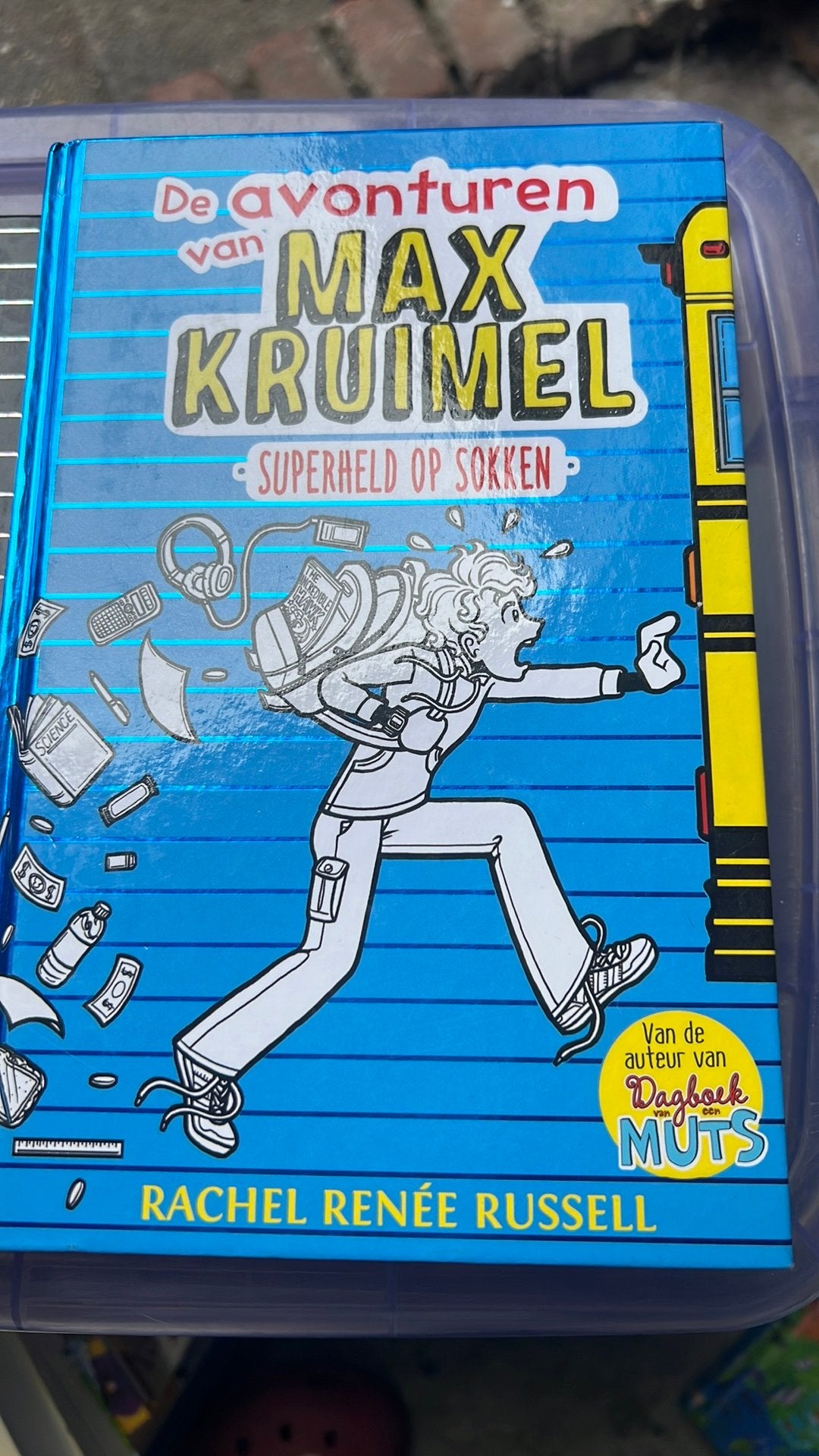 Rachel Renée Russell - Superheld op sokken, Ophalen of Verzenden, Zo goed als nieuw, Rachel Renée Russell; Erin Russell; Nikki Russell