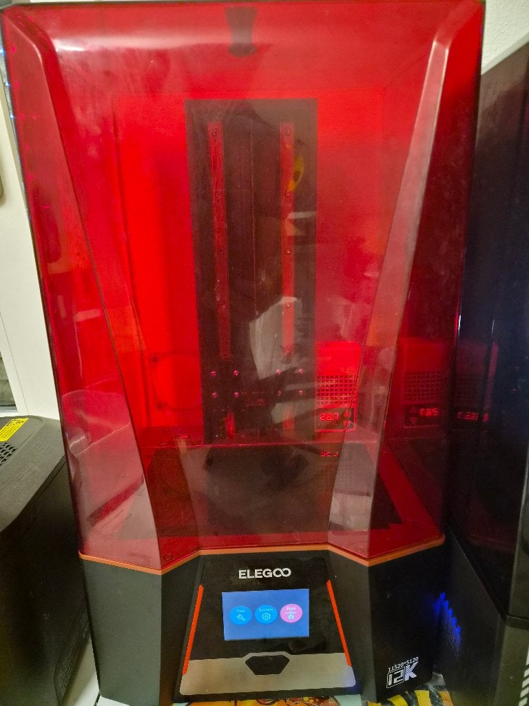 Elegoo Saturn 3 12k, Ophalen of Verzenden, Resin/Hars, Gebruikt, ELEGOO