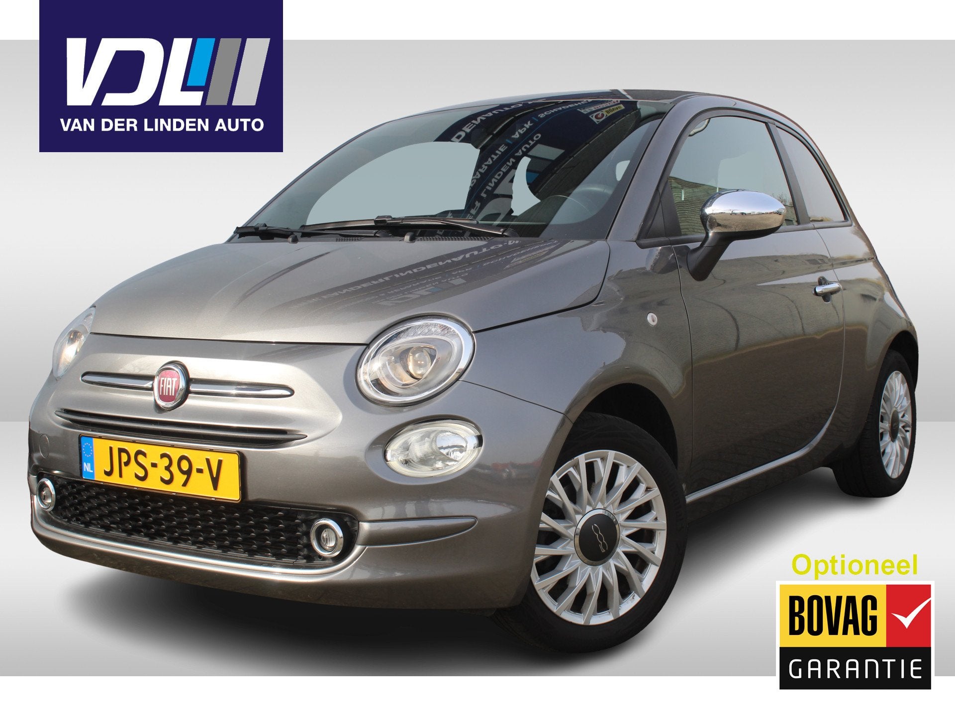 Fiat 500 1.0 Hybrid Apple carplay/ Android auto l 15" velgen, Auto's, 12 maanden, Stof, Gebruikt, Euro 6