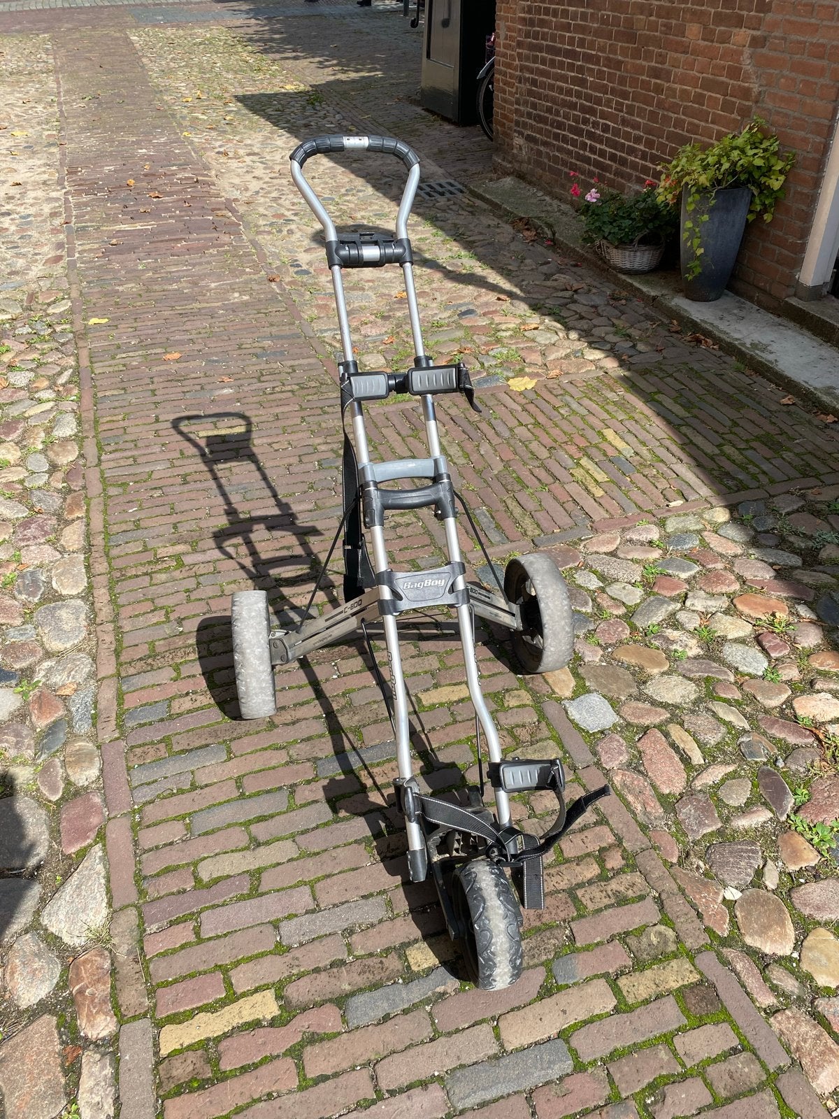 BagBoy golftrolley - Compact opvouwbaar, incl. scorecardhoud, Ophalen, Gebruikt, Golfkar, Overige merken