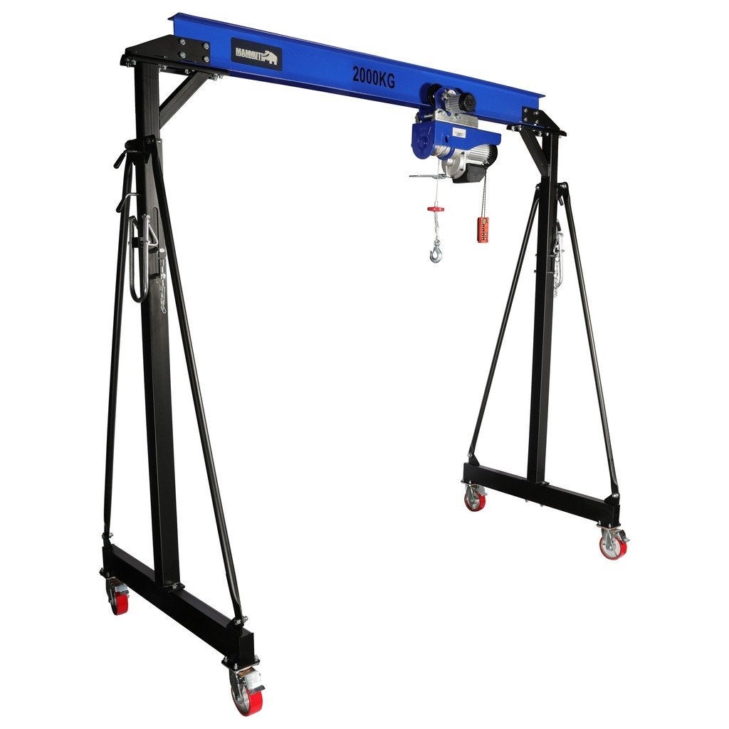 Mammuth mobiele portaalkraan 2 ton set - elektrisch kabelta, Verzenden