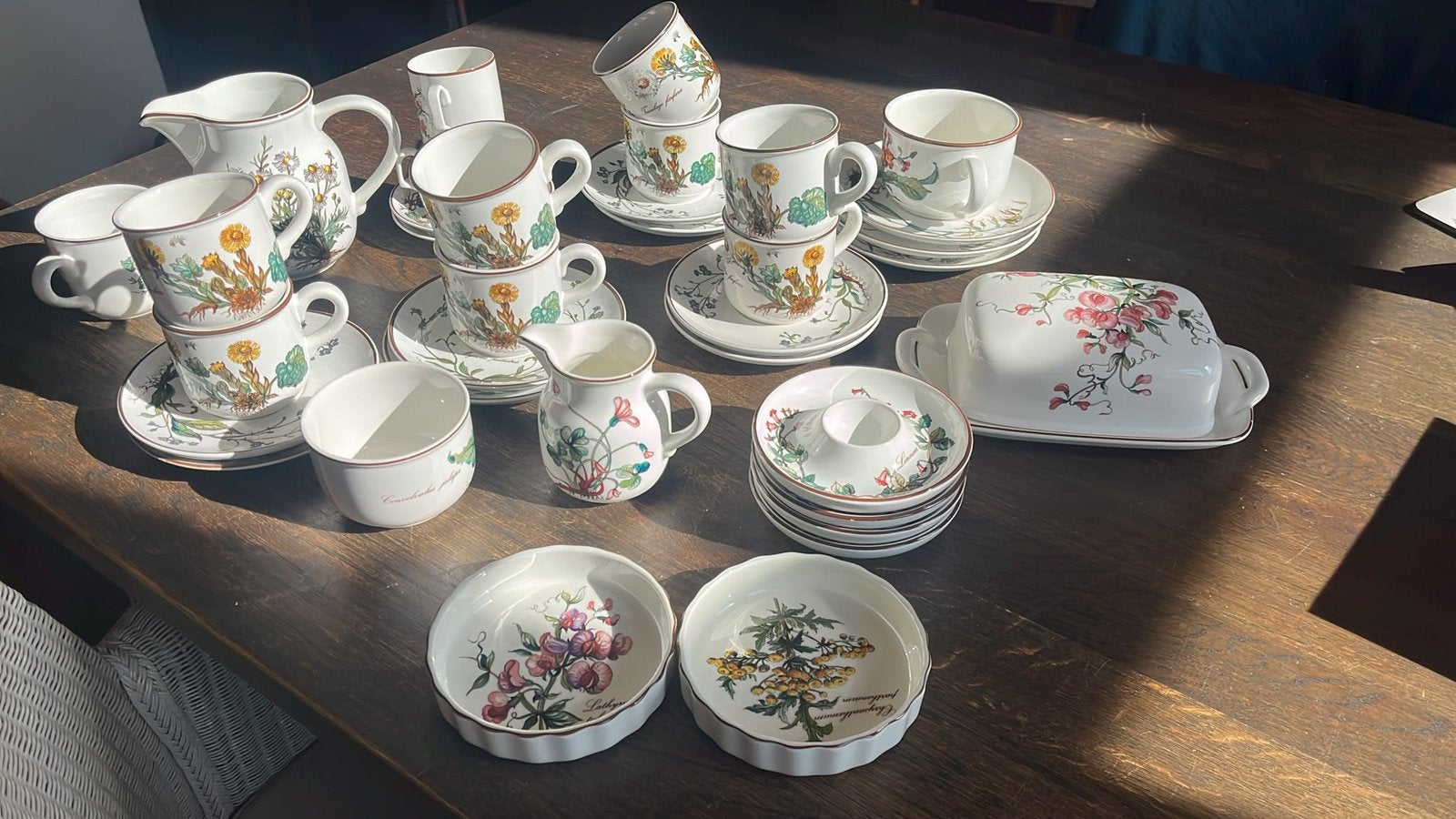 Koffie Servies botanica Villeroy en Boch,, Ophalen
