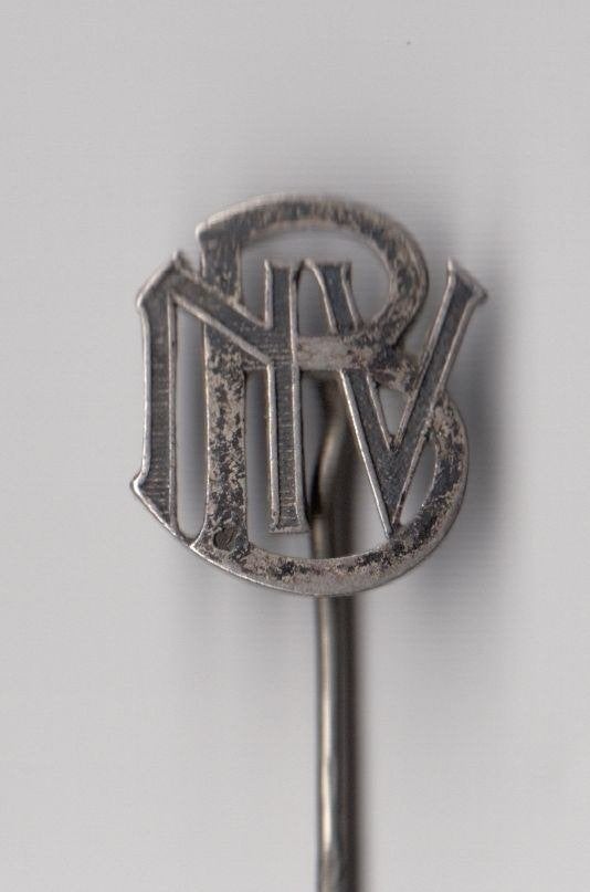 NBV Vakbond misschien speldje, Gebruikt, Niet vindbaar, Niet vindbaar, Speldje of Pin