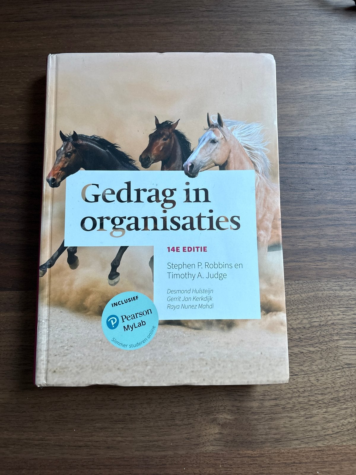 Gedrag in organisaties - 14e editie - Stephen P. Robbins, Boeken, Ophalen of Verzenden, Gamma, Zo goed als nieuw, HBO