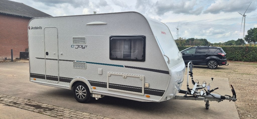 Dethleffs C’joy 390 QSH 2019,  Mover en Fietsendrager, Ringverwarming, Treinzit, Particulier, Tot en met 3