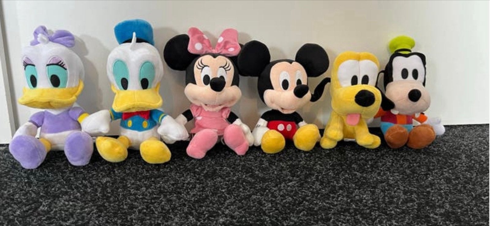 Nieuwe Disney Knuffels - Complete Set van 6 Figuren, Disney, Nieuw, Ophalen of Verzenden, Met label