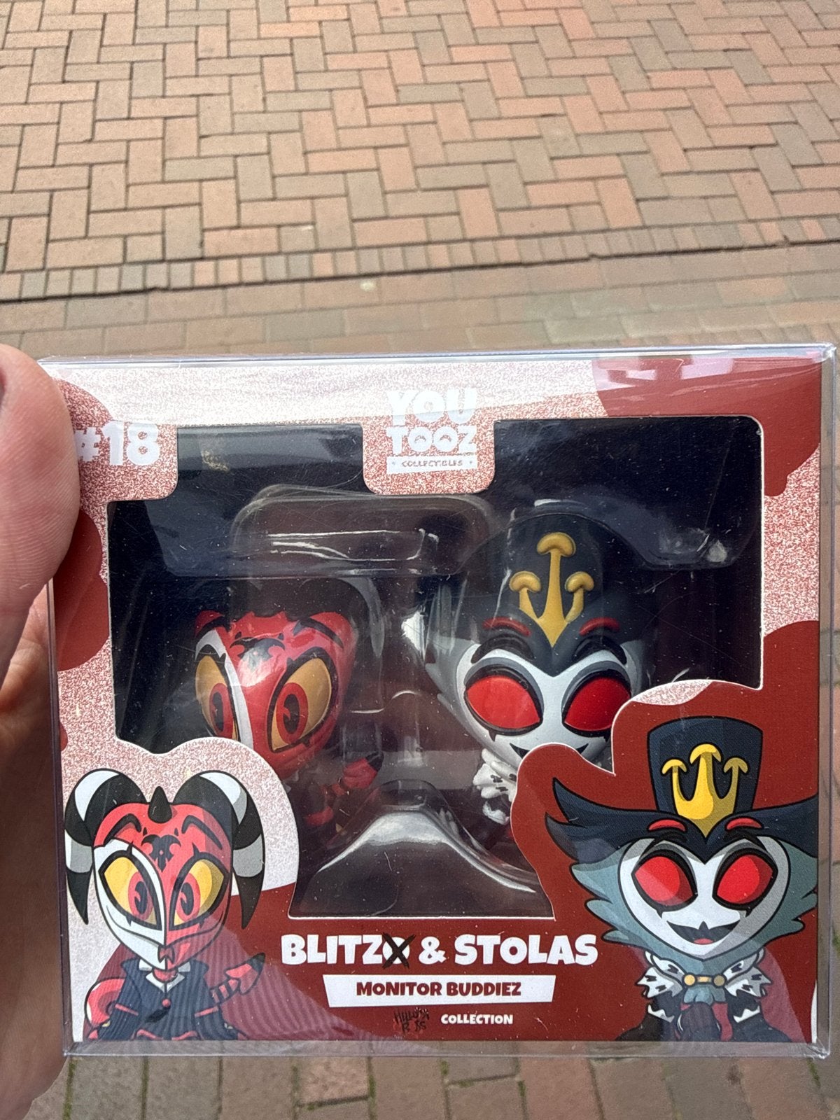 Youtooz Helluva Boss Blitzø & Stolas Monitor Buddies, Ophalen of Verzenden, Nieuw