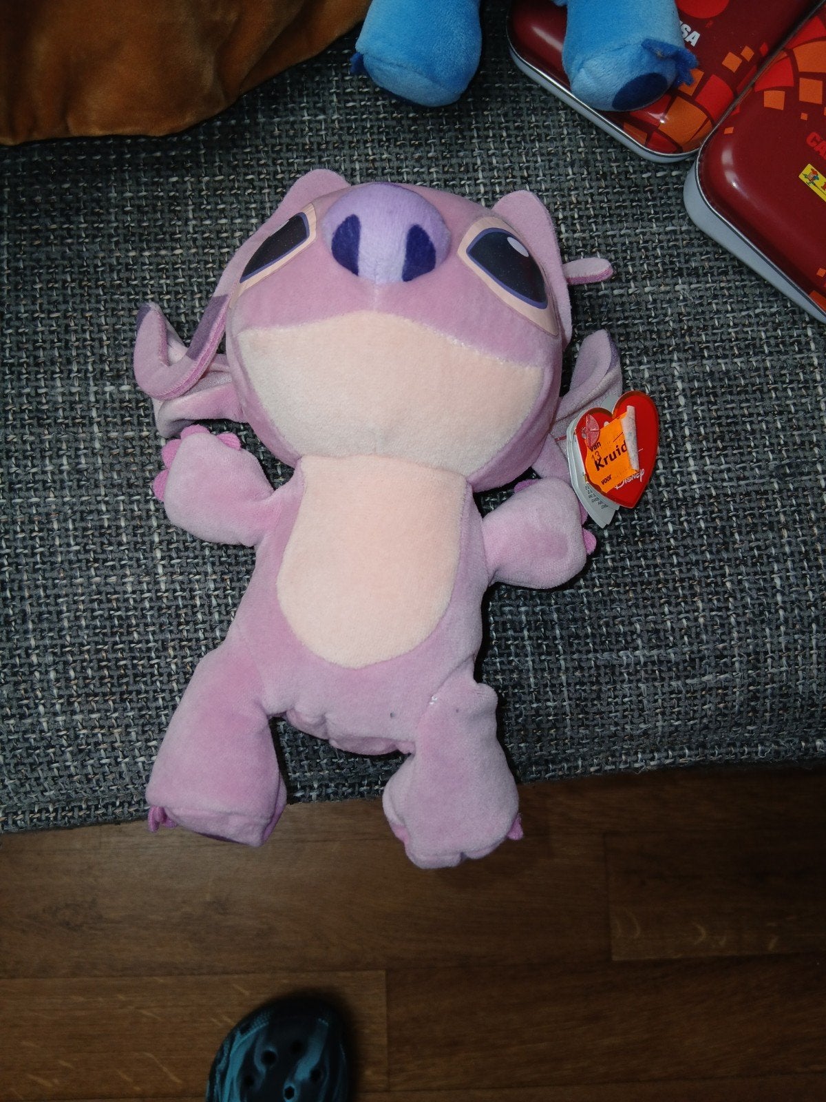 kleine stitch angel knuffel, Ophalen of Verzenden, Overige typen