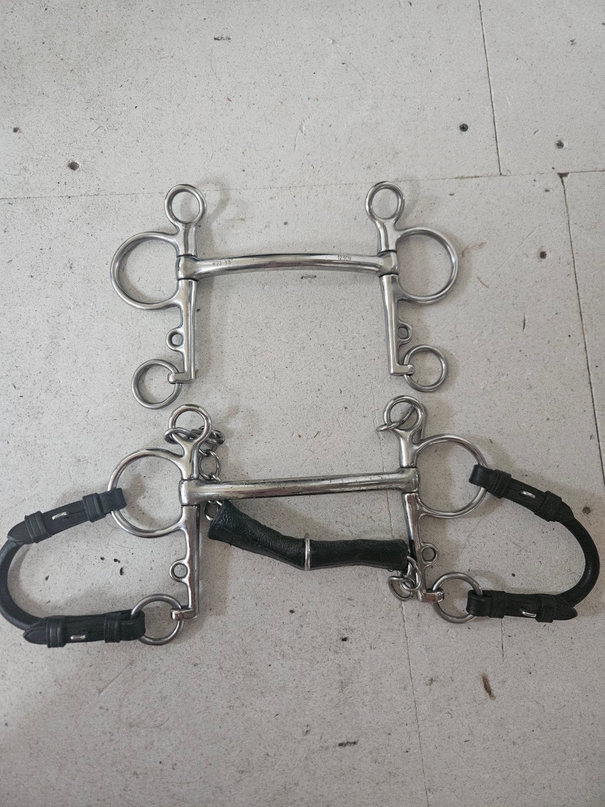 Te koop: 2 x pelhambit, Ophalen, Zo goed als nieuw, Anatomisch gevormd, Bit