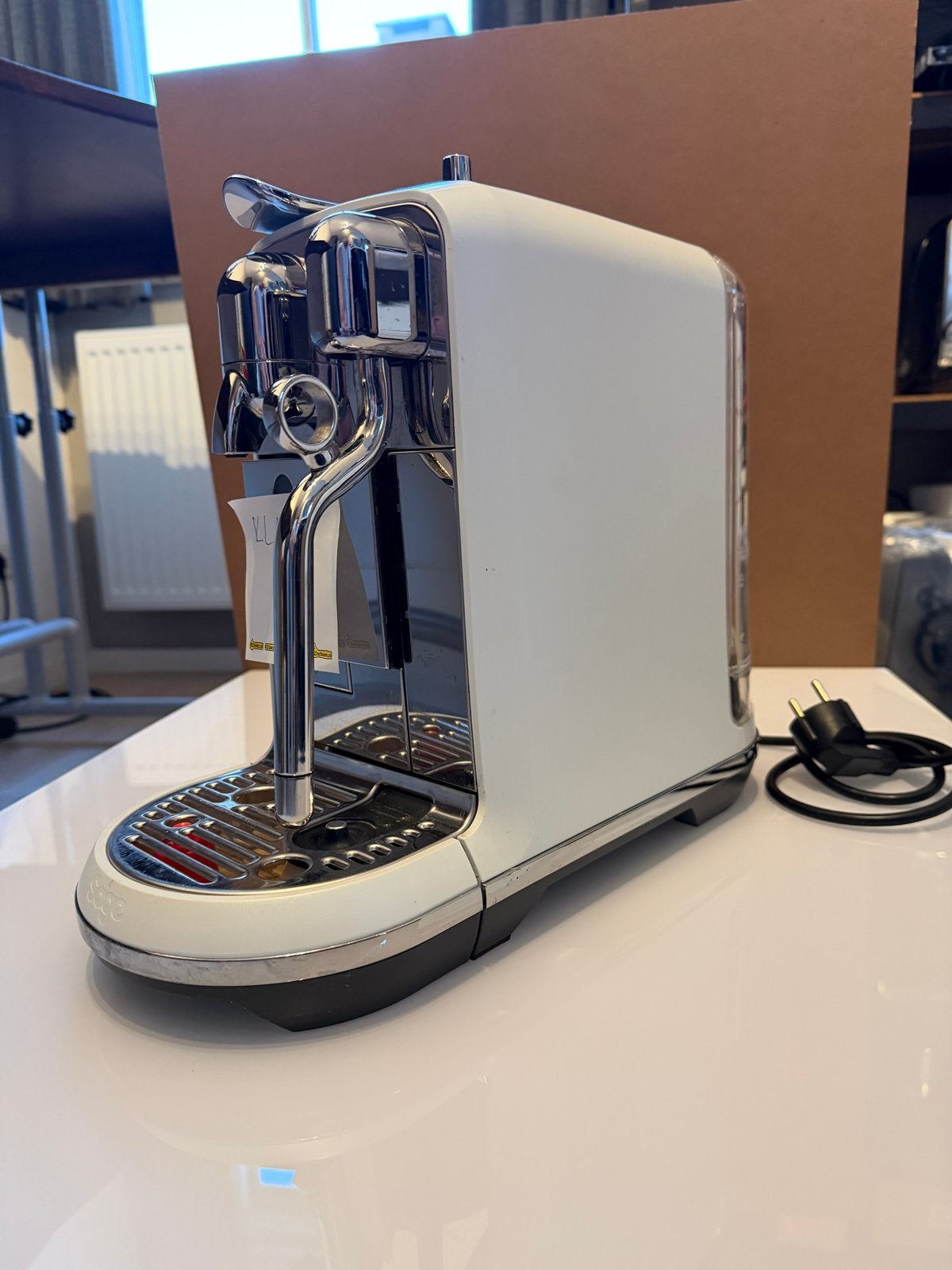 Sage Creatista Plus- wit - professioneel  gererviseerd, Espresso apparaat, Refurbished, Info@sageappliances.com, 4 tot 10 kopjes