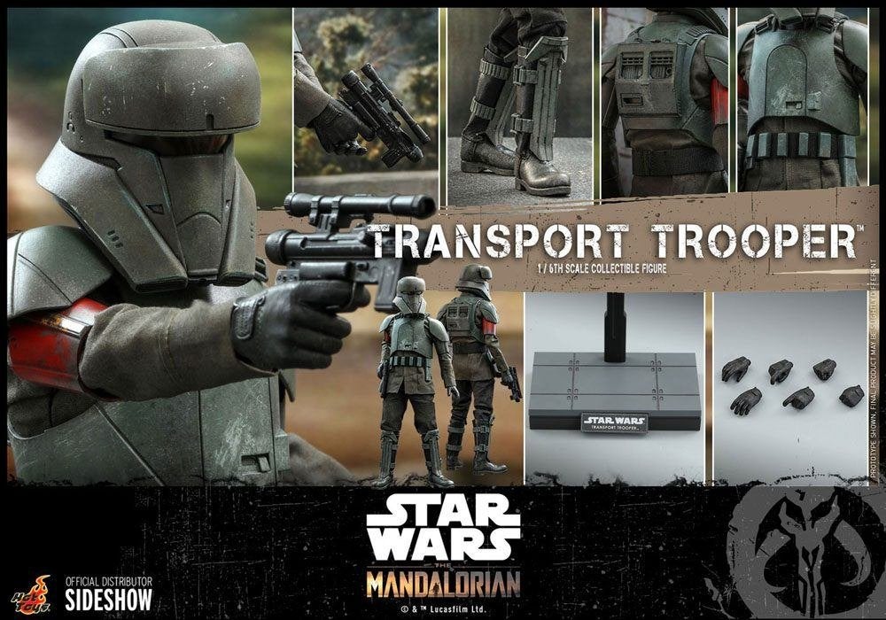 Hot Toys The Mandalorian Transport Trooper TMS030, West Campus 1 76863 Herxheim (DE), Heo GmbH, Nieuw, Ophalen of Verzenden