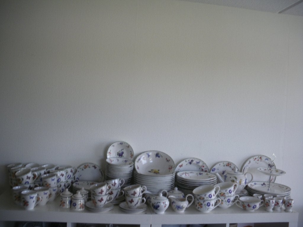 Janneke Brinkman Fruit & Flowers servies, Overige merken, Ophalen of Verzenden, Zo goed als nieuw, Bord(en)