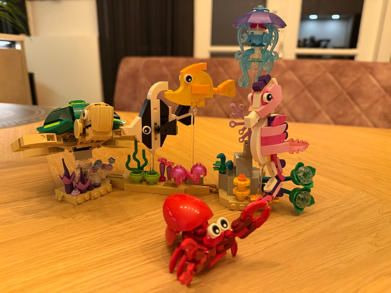 Lego Creator Zeedieren 31158 - 3-in-1 set, zo goed als nieuw, Kinderen en Baby's, Speelgoed | Duplo en Lego, Lego, Ophalen of Verzenden