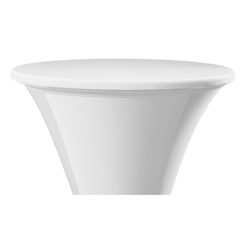 Tafel tophoes samba rond - 60 cm - 70 cm - 80 cm, Ophalen of Verzenden, Nieuw, Rond, Wit