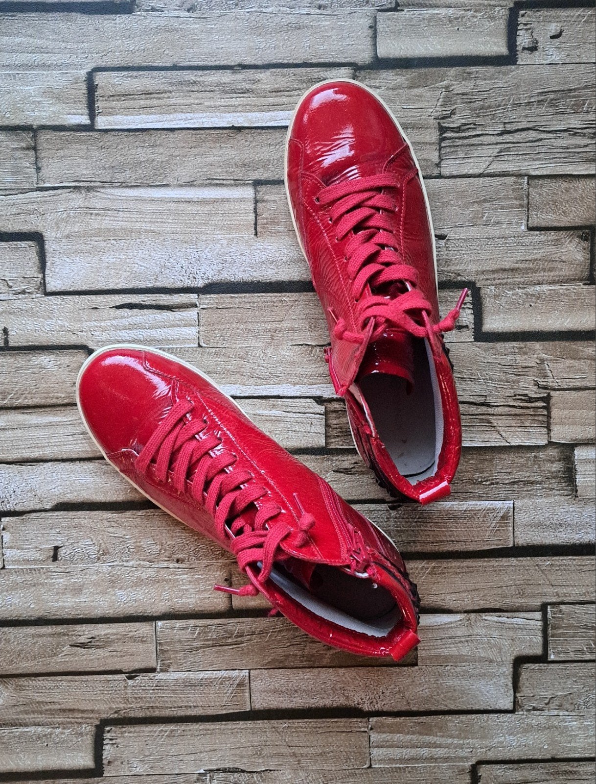 KENNEL & SCHMENGER - rode leren sneakers, 37, Verzenden, X, Kennel & Schmenger, Rood