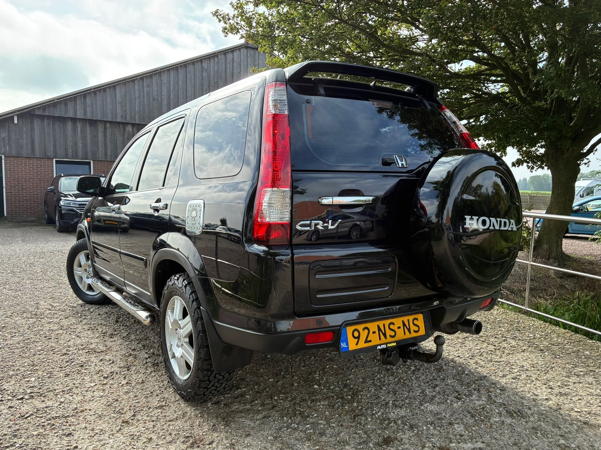 Honda CR-V 2.0i ES V-TEC | Automaat + Bullbar Nu € 3.975,-, Automaat, 1998 cc, Gebruikt, Zwart
